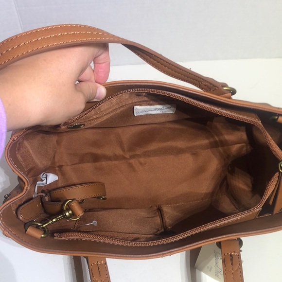 Women’s Brown Satchel Handbag NWOT - Picture 5 of 7